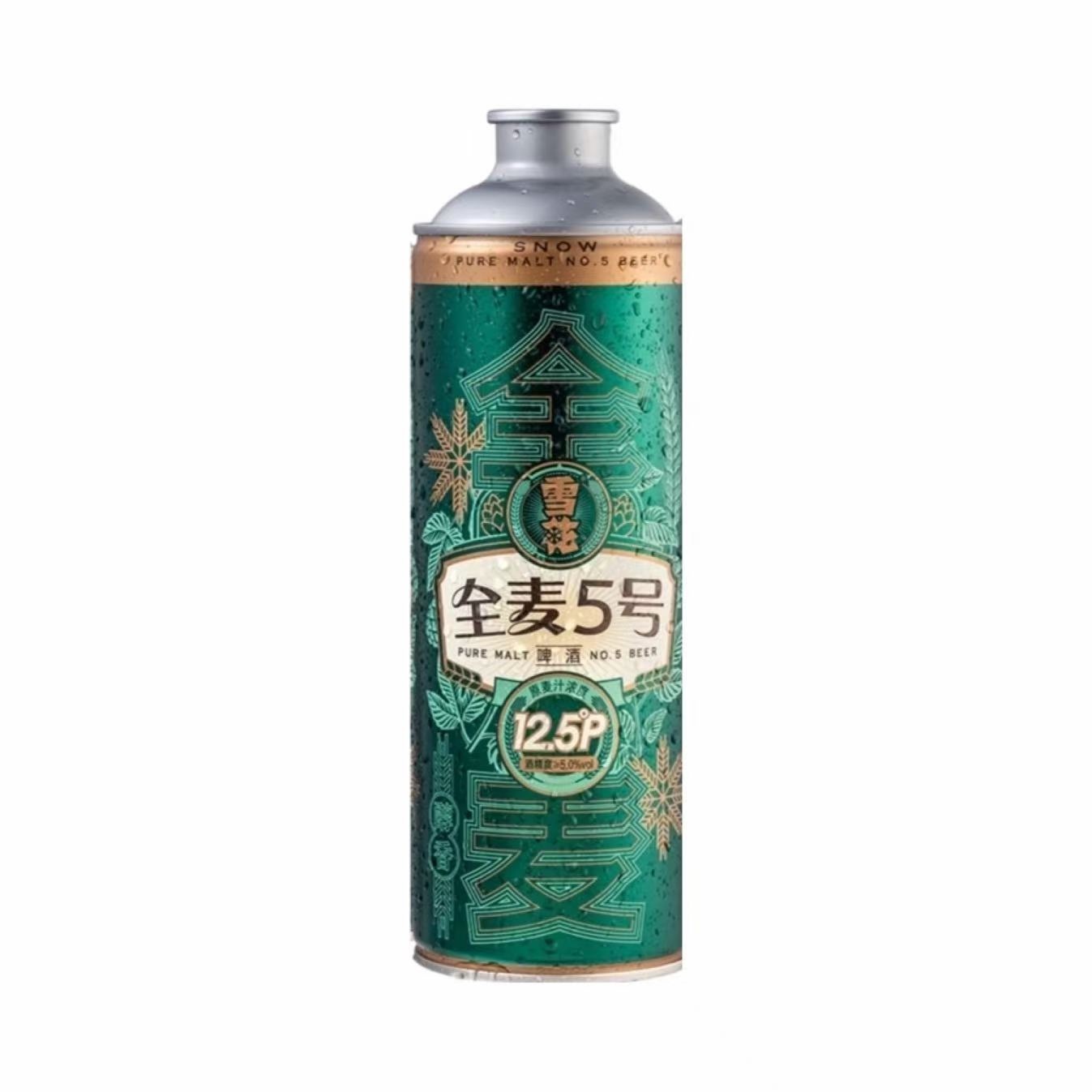 雪花 全麦5号啤酒 12.5°P 1L