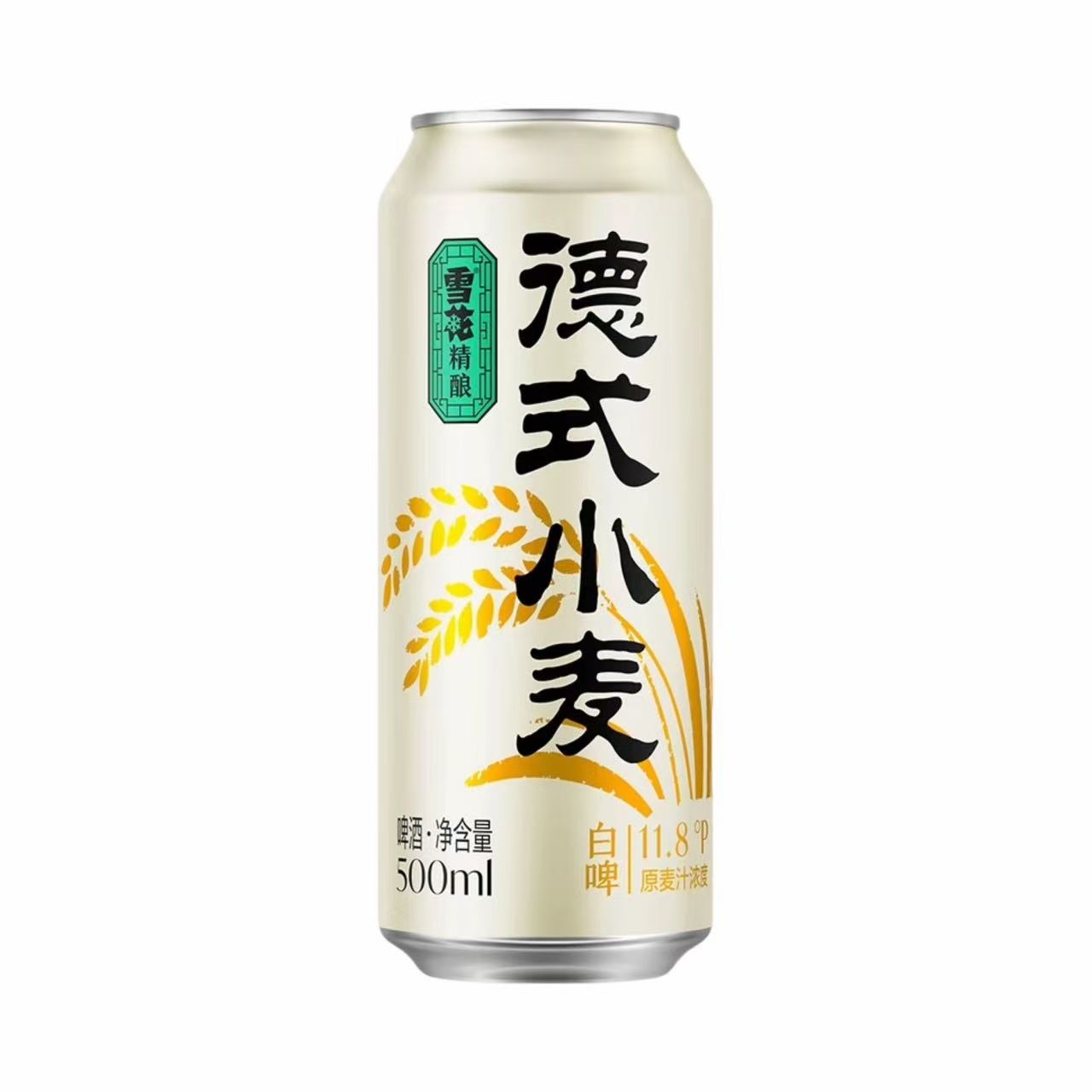 雪花 雪花精酿 德式小麦 11.8°P 500ml 500ml*24