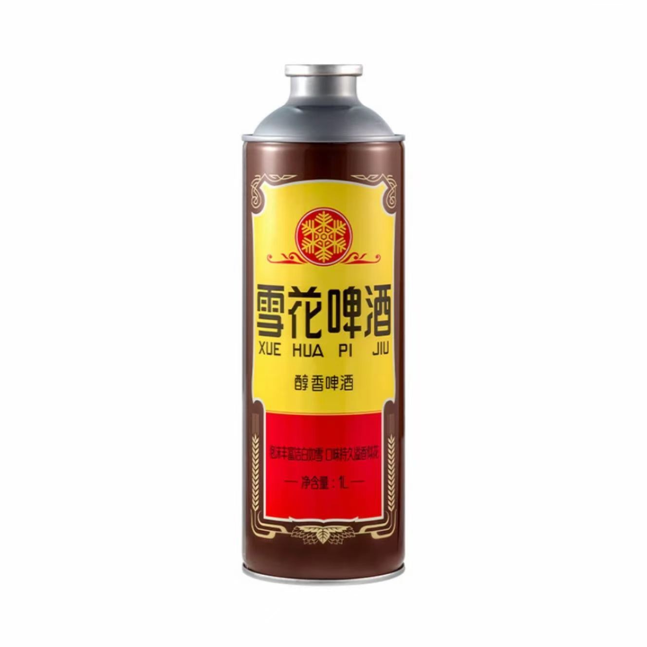 雪花 香醇老雪啤酒 12.0°P 1L