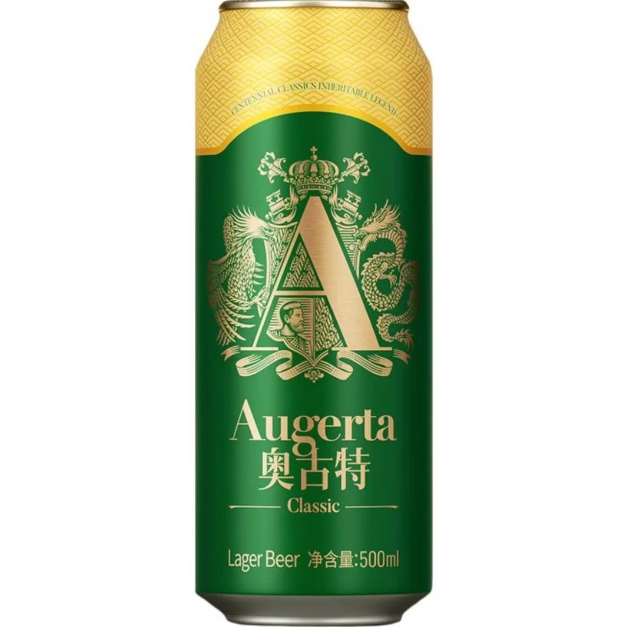 青岛 奥古特淡色拉格啤酒 12.0°P 500ml