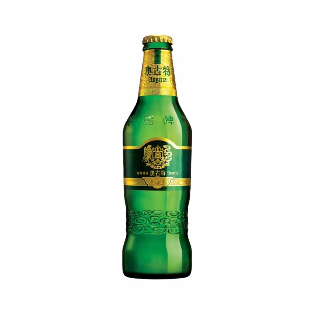 青岛 奥古特美式拉格啤酒 12.0°P 480ml