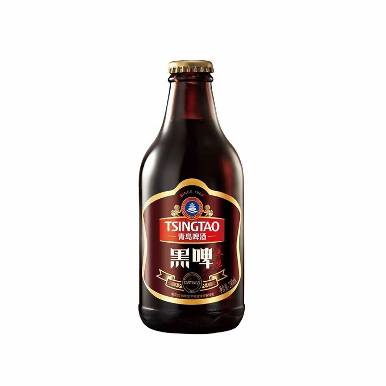 青岛 枣味黑啤世涛啤酒 12.0°P 296ml 296ml*16
