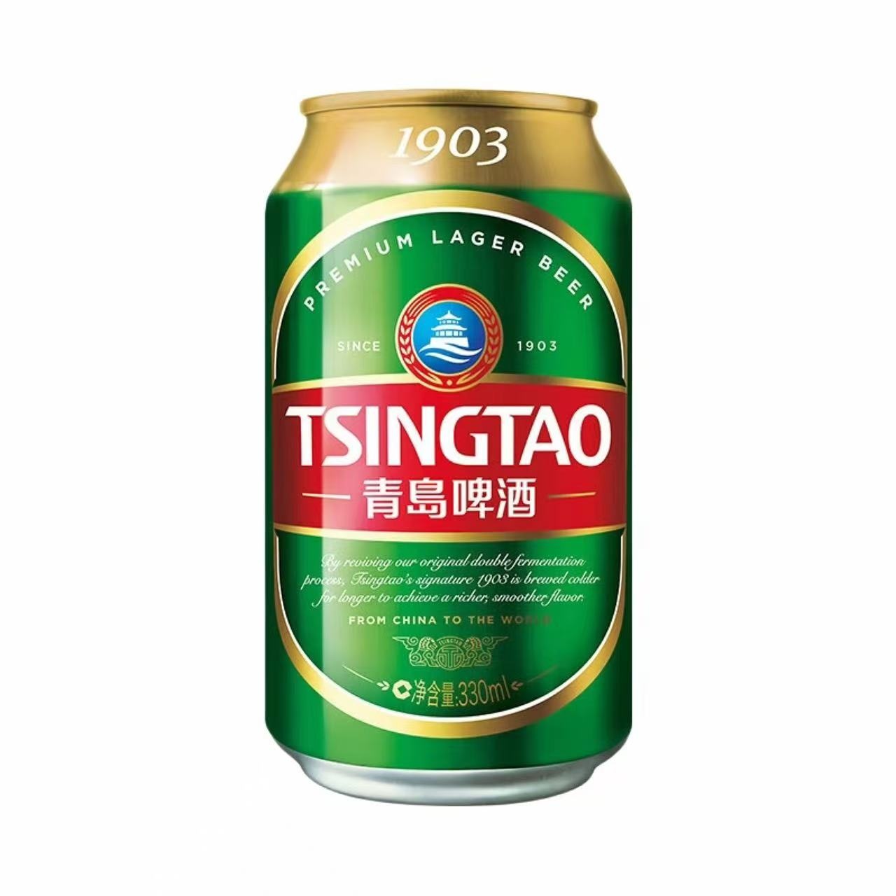 青岛 经典1903四季如春系列淡色拉格啤酒 10.0°P 330ml